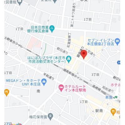 RCの物件です。銀座山崎ビルの物件地図