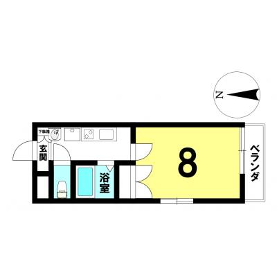 【名古屋市南区/呼続駅徒歩約6分/無料Wi-Fi/角部屋/バストイレ別/洋室8帖】スクエア瑞穂南 ファミマンの物件地図