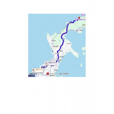 海に囲まれた恩納村北でワーケーション可能　SEA EIRENE hillstopの物件地図