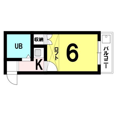 【三重県四日市市/近鉄四日市駅徒歩約9分/駐車場/無料Wi-Fi】ルーチェ九の城 ファミマンの物件地図