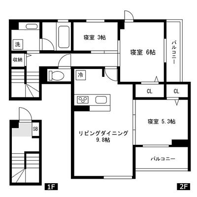 アットイン四ツ谷3-2  『公式サイトなら空室確認、web予約も可能です。今なら限定キャンペーンも実施中！「アットイン」で検索！🔍』の物件地図