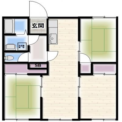 ONLY四街道1【🌈WIFI・管理費0円キャンペーン🌈】駐車場無料！ペットOK🐾広々3DK・最大６名入居可能　佐倉駅8分・都賀4分・千葉駅10分🚃⇔直通の物件地図