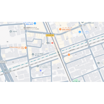 HW.HILLS御嶽山（1R）　ペット相談可の物件地図