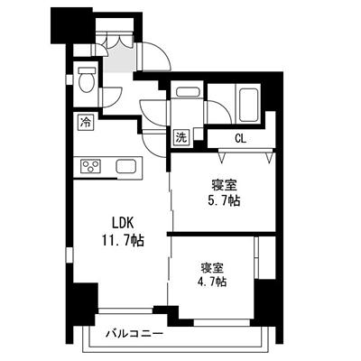【2026年4月6日～2026年4月15日の間でご入居可能な方限定】アットイン上野16-2の物件地図