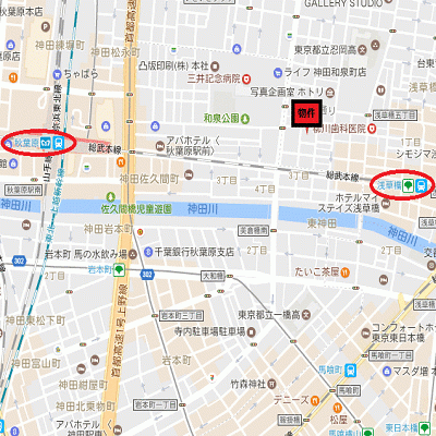 グッドステイ浅草橋・秋葉原EAST■『禁煙ルーム・27平米・駅4分・独立洗面・浴室乾燥付』【ハイクラス】の物件地図