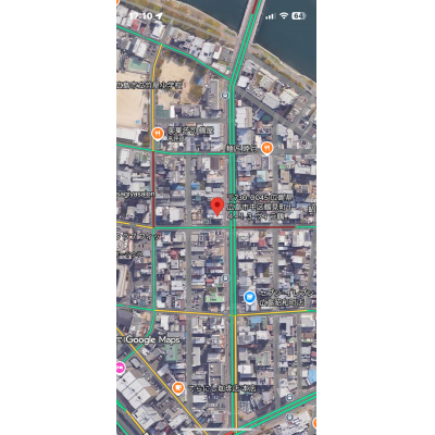 ヴィラ鶴見町14の物件地図