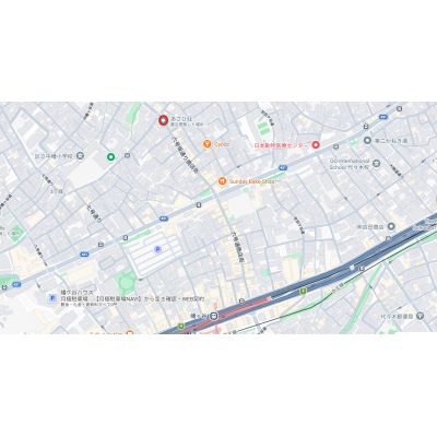 HW.HILLS幡ヶ谷２（1R）　ペット相談可の物件地図