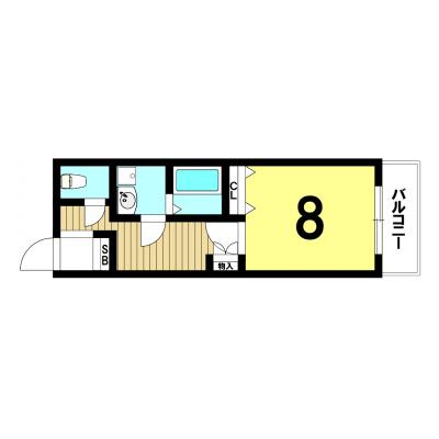 【名古屋市瑞穂区/瑞穂運動場東駅徒歩約7分/バストイレ別・独立洗面台/洋室8帖/自転車駐輪可能】グランドヒルズ早川 ファミマンの物件地図