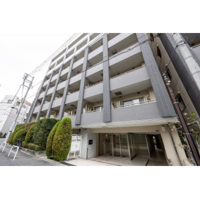 最寄駅まで徒歩5分/新宿まで2駅/家具家電付き/レジディア中落合B 106の物件地図