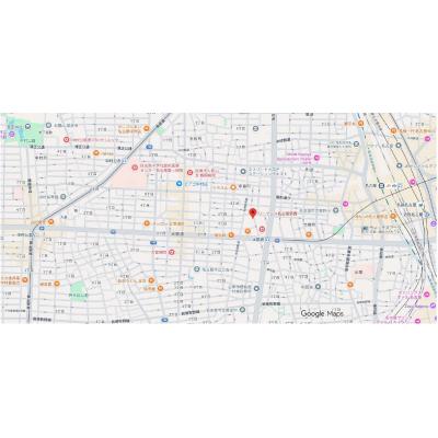 名古屋駅徒歩圏内！広めのお部屋リーデンス名古屋駅西の物件地図