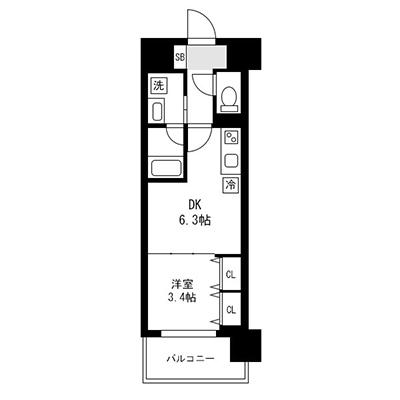 【2026年8月24日～2026年11月21日の間でご入居可能な方限定】アットイン京都10の物件地図