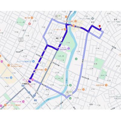 【千歳】COSOJIマンスリー千歳東郊Ⅱ★駐車場完備★Wi-Fi無料/家具新品/車でのアクセス抜群！の物件地図