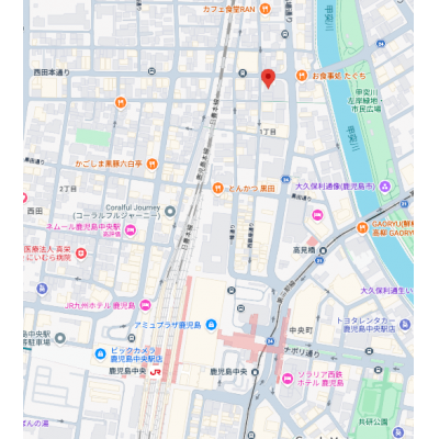 ホテルライクな高品質築浅マンション ランドマーク西田本通THE REINSUITES202の物件地図