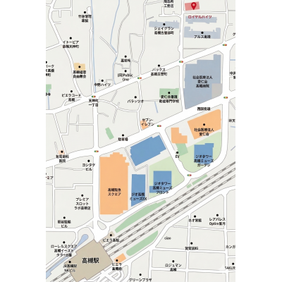 三島のマンスリー　高槻古曽部　★インターネット無料★　JR高槻駅からJR大阪駅まで15分・JR京都駅まで12分の物件地図