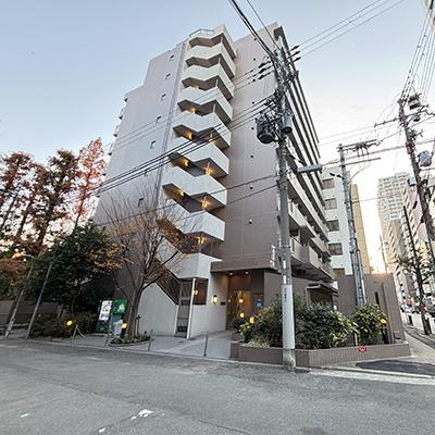 【おためしSALE：入居期間限定のお部屋だからお得！】1日あたり6780円→3390円！（50%OFF） ｜ アットイン肥後橋4の物件地図