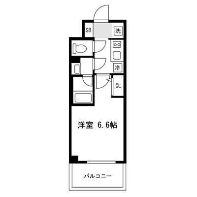 アットイン難波6の物件地図