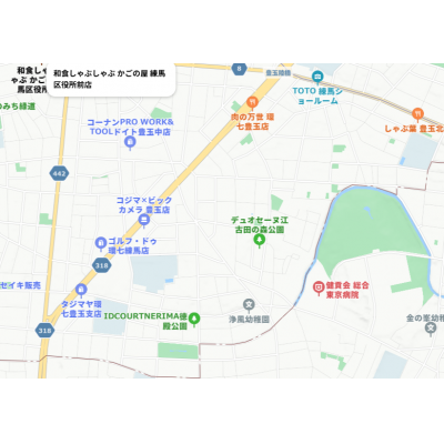 マンスリーステージ練馬4【インターネット（WIFI対応）無料！管理費無料！！】の物件地図