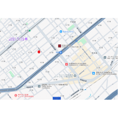 トラスト兵庫8【3沿線利用可　通勤通学に便利♪】 の物件地図