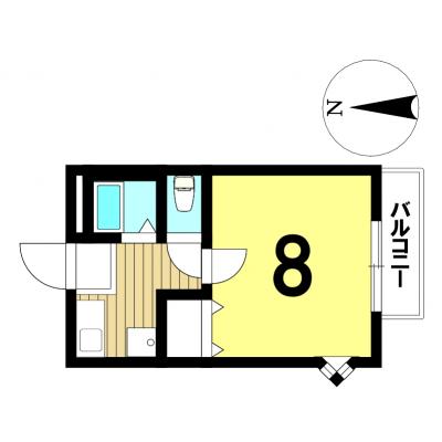 【名古屋市昭和区/八事駅徒歩4分/無料Wi-Fi/角部屋/バストイレ別/洋室8帖/自転車駐輪可能】ヴァンベール八事 ファミマンの物件地図