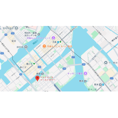 超高層52階建て高級タワーマンション、免震ツインタワー37階角部屋 ★高級家具、家電付きの物件地図