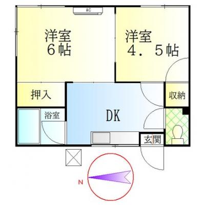 ONLY本厚木3☆【🌈WiFi・管理費０円キャンペーン🌈】B・T別★ペット可2DK角部屋☆★駐車場込料金！★　🚗本厚木駅まで車で20分、海老名駅までも車で20分の物件地図