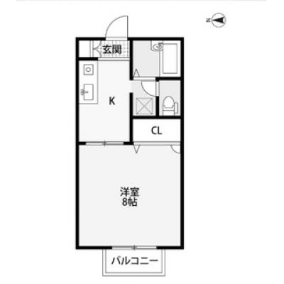 駅近！家具家電付！駐車場有！TM264　202号室の物件地図