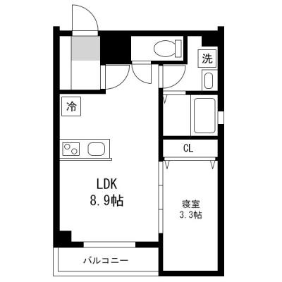 アットイン金山9-2　『公式サイトなら室内画像も豊富で空室状況も確認可能！WEBでらくらく予約！「アットイン」で検索！🔍』の物件地図