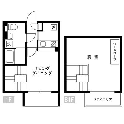 アットイン自由が丘2-6の物件地図
