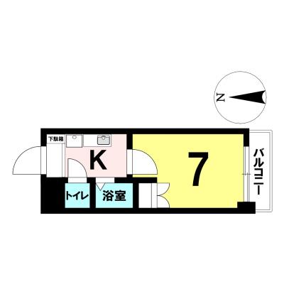 【中村区/太閤通駅徒歩約4分/バス・トイレ別/洋室7帖/オートロック/エレベーター/自転車駐輪可能】レジデンス中島 ファミマンの物件地図