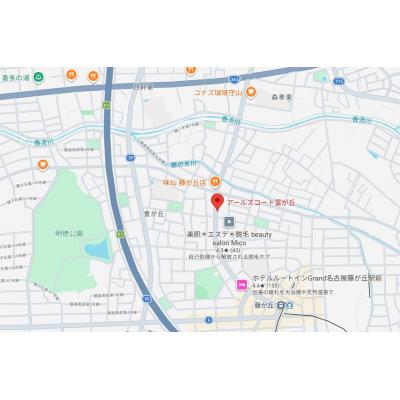 🚉名古屋市東山線「藤が丘駅」✨オートロック有り🔏お買い物の環境も抜群🌟の物件地図
