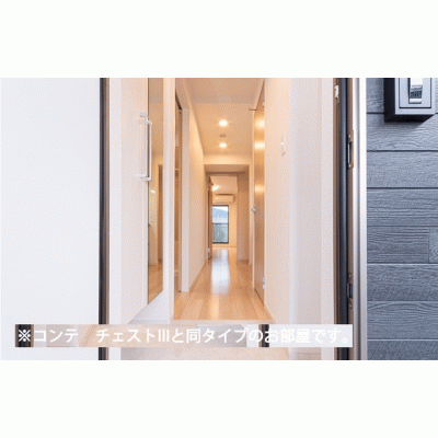 エヴァーガーデン町屋 302【管理NO：1-028600801-03020】 ★家具家電は申し込み後に搬入します 2026年12月上旬入居可能の物件地図