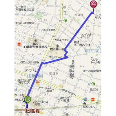 ハローマンスリー船堀Ⅰ●ネット接続無料の部屋有●の物件地図