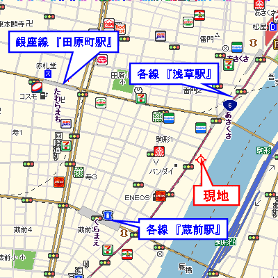 グッドステイ浅草駅前リバーサイド■【ベーシック】の物件地図