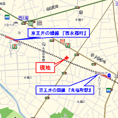 グッドステイ永福町■【ライト・オートロック】【G】の物件地図