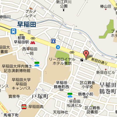 グッドステイ早稲田大学前■【ベーシック】【G】の物件地図