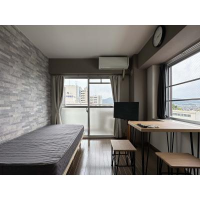 京都駅徒歩圏内 🚉 角部屋・家具家電付き✨いちばんちマンスリー烏丸七条の物件地図