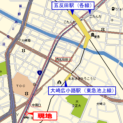 マンスリーリブマックス戸越五反田ヴィーダ■『禁煙ルーム』【浴室乾燥付】≪スタンダードシリーズ≫の物件地図