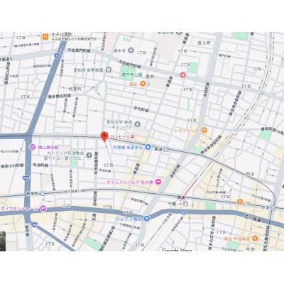 セイワマンスリー葵　【2026年8月7日以降入居可】【1DK】【禁煙】【ネット無料】の物件地図