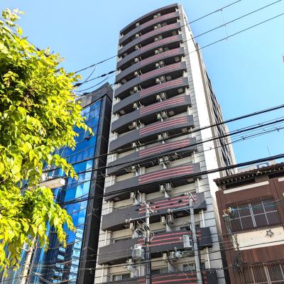 🚅“法人割引強化期間”◢◤今秋の法人出張・研修予約受付中　🚅全期間賃料60％割引(割引期間制限なし)　アドバンス心斎橋ラシュレ　［Ｃ.5143011］の物件地図