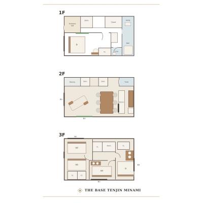 【戸建て】長期滞在におすすめ‼Yマンスリー博多TBTの物件地図