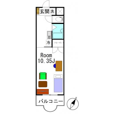 🍀 グランマンスリー🍀 新潟中央区弁天橋通R103 🌈Wi-Fi無料 ✨駐車場利用可能🚗【商業・工業圏亀田エリア】イオンモールまでクルマで10分の物件地図