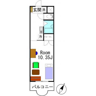 🍀 グランマンスリー🍀 新潟中央区弁天橋通R105 🌈Wi-Fi無料 ✨駐車場利用可能🚗【商業・工業圏亀田エリア】イオンモールまでクルマで10分の物件地図