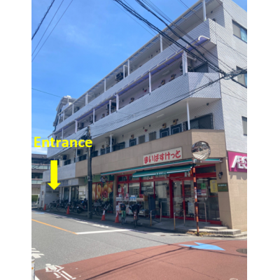 《WP蒲田406号室》2DK｜京急蒲田徒歩圏内｜家具・家電付き｜駅近｜マンション1Fにスーパーありの物件地図