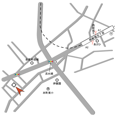 グッドステイ西新宿５■【ベーシック】の物件地図