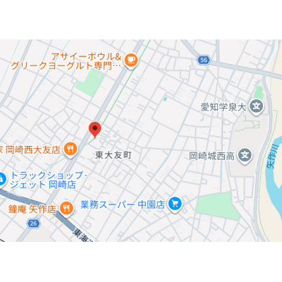 🚉名鉄名古屋本線「矢作橋駅」✨オートロック・ネット無料🔏落ち着いた住環境で暮らしやすさ抜群🌟の物件地図