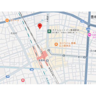 🚉JR・新幹線「豊橋駅」✨複数路線が利用可能🚃通勤・出張にも便利な好立地🌟の物件地図
