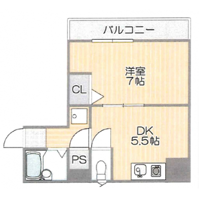 【M150】大雲寺前電停徒歩4分🚃岡大病院徒歩圏＆中心部至近な広々快適１DK✨の物件地図