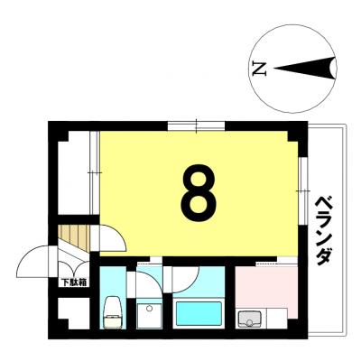 【名古屋市名東区/上社駅徒歩10分/駐車場/無料Wi-Fi/バストイレ別】ステージア上社 ファミマンの物件地図