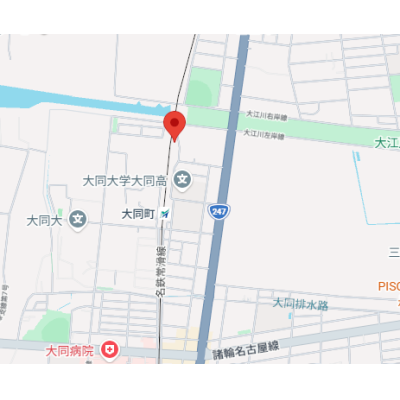 🚉名鉄常滑線「大同町駅」徒歩圏内✨ネット無料💻床下ロフト付き！落ち着いた住環境で暮らしやすさ抜群🌟の物件地図