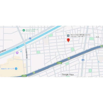 🚉城北線「比良駅」徒歩12分✨ネット無料・高速Wi-Fi完備💻mozoも近く便利🛒落ち着いた住環境で暮らしやすさ抜群🌟の物件地図